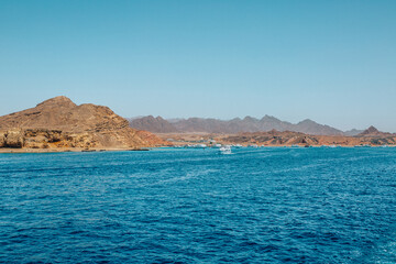 Fototapeta premium view from the sea