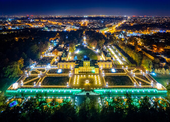Fototapeta premium Królewski Ogród Światła w Wilanowie