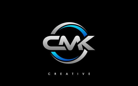 CMK Letter Initial Logo Design Template Vector Illustration