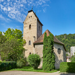 Fototapeta na wymiar Catholic Parish Church of St. Magdalene, Feldkirch, Vorarlberg, Austria