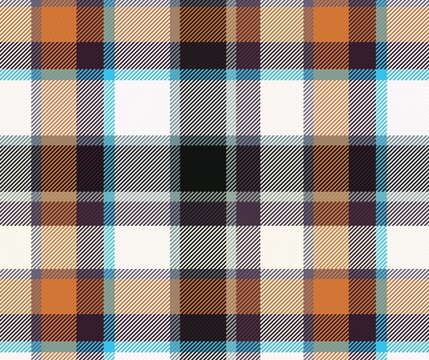 Modern classic tartan plaid pattern for fabric printing. Flannel textile print for scarf, blanket, throw pillow, dress, jacket, coat, and other modern autumn-winter costume fabric design.
