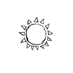 sun icon (sketch)