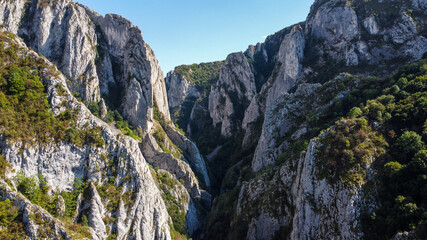 Fototapeta na wymiar Turda Gorges Landscape, Romania