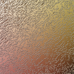 vetro lavorato  astratto sfumatura oro chiaro 