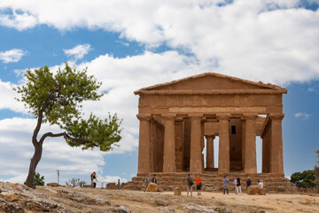 Fototapeta premium Concordia Tempel, Sizilien