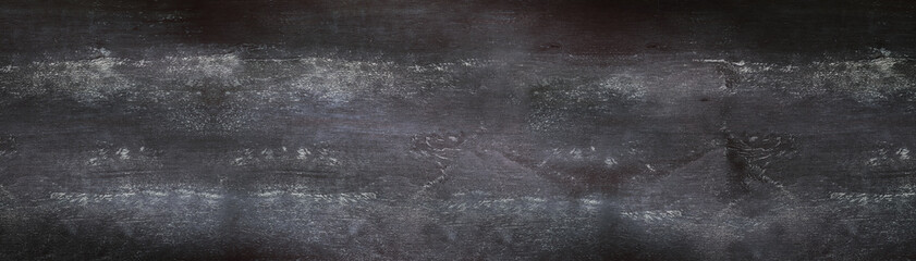 Obraz premium Black wooden texture. Long banner