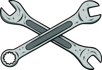 wrench and spanner