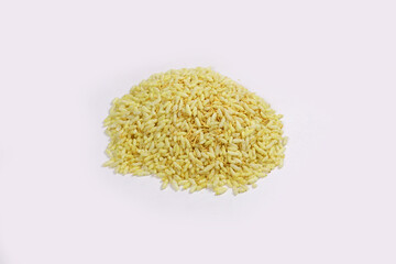 Sev Mamra is an Indian snack. It is a mixture of spicy dry ingredients such as puffed rice, savoury noodles and peanuts
