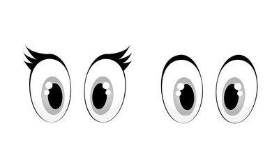 Grey eyes for a boy and a girl