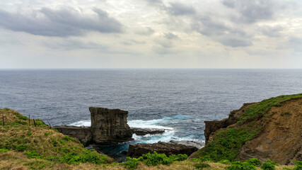 Fototapeta na wymiar Scenery of Yonaguni island, Japan