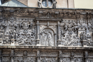 Obraz premium Boim Chapel facade detail - Lviv, Ukraine