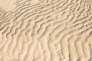 Sand with wind marks