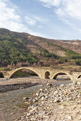 Roman bridge near village of Nenkovo, Bulgaria