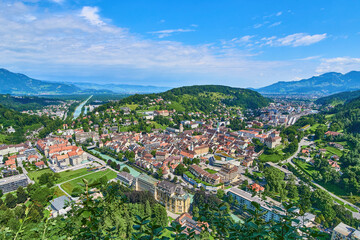 View of Feldkirch, Vorarlberg, Austria