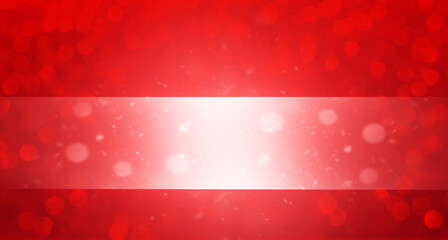 Defocus light Bright RED Background with a strip for advertising