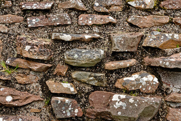 Background - A dry stone wall