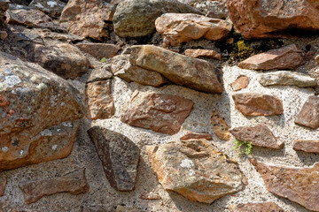 Background - A dry stone wall