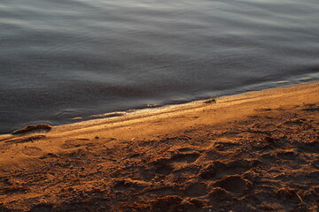 Wasser in Abendstimmung