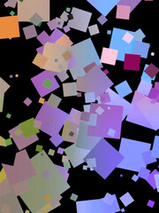 Abstract block shape pattern background image.