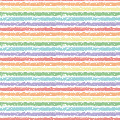 Seamless vector pattern with stripes in pastel rainbow colours on white background. Great for interiors, wallpaper, home decor, wrapping paper, web backgrounds and fashion fabrics.