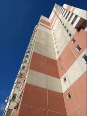 city,concrete,house,grid,sky