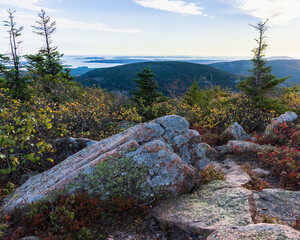 Cadillac Mountain - Blue Hill Overlook, Acadia National Park, Maine