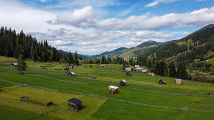 Rural Landscape in Bucovina, Romania