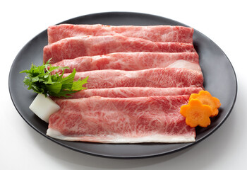 すき焼き肉　　スタジオ撮影