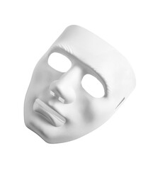 Guy Fawkes mask on white background