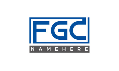 FGC creative three letters logo	