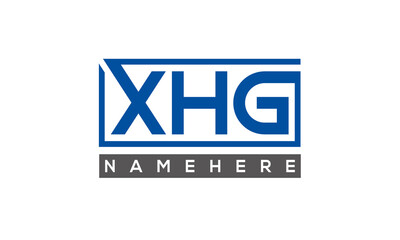 XHG creative three letters logo	