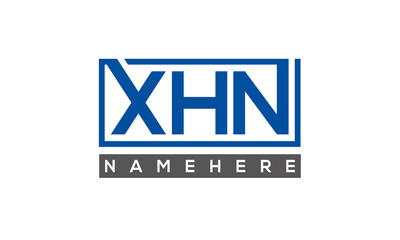 XHN creative three letters logo	