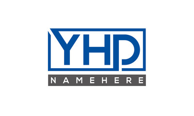 YHD creative three letters logo	