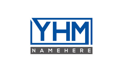 YHM creative three letters logo	