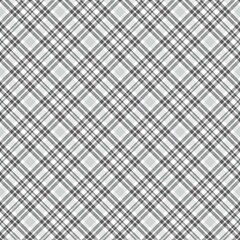 White Diagonal Plaid Tartan textured Seamless Pattern Design