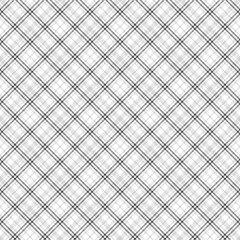 White Diagonal Plaid Tartan textured Seamless Pattern Design