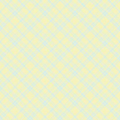 Sky Blue Diagonal Plaid Tartan textured Seamless Pattern Design
