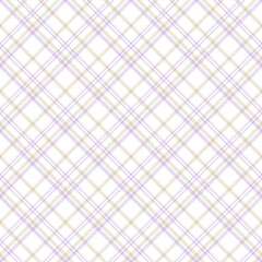 Purple Diagonal Plaid Tartan textured Seamless Pattern Design