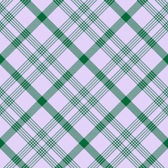 Purple Diagonal Plaid Tartan textured Seamless Pattern Design