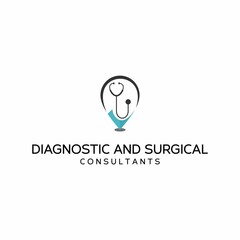 Unique location or place and stethoscope image graphic icon logo design abstract concept vector stock. Can be used as a health and point