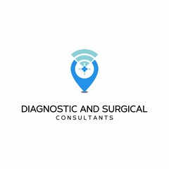 location and wifi signal with plus cross or emergency image graphic icon logo design abstract concept vector stock. Can be used as a health or place