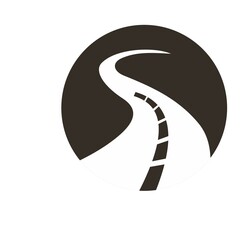 road symbol vector design