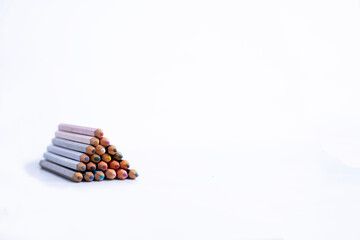 Beautiful colors of pencils.