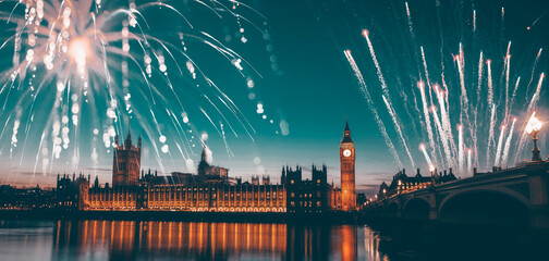 Celebrating New Year in London
