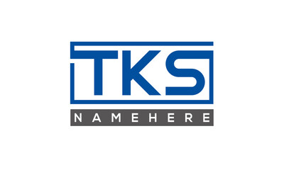 TKS creative three letters logo