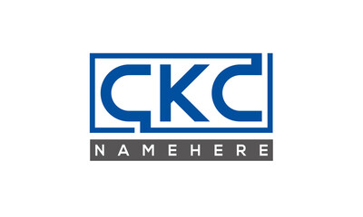 CKC creative three letters logo	
