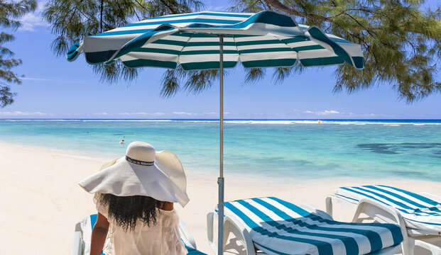 relaxation sur plage 