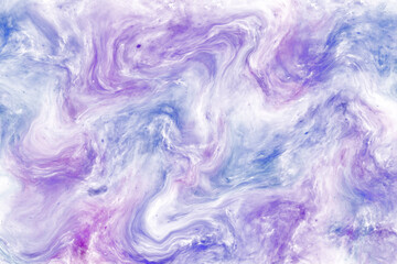 Fototapeta na wymiar Digitally created marble swirl pattern effect background in pastel colors