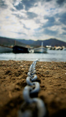 Chained boats