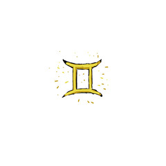 gemini symbol (colored)